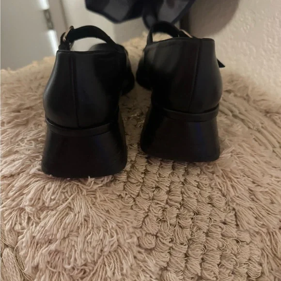 Paloma Wool Black Mary Jane Women's Block Heels - Picture 7 of 7